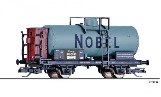 Tank car NOBEL<br /><a href='images/pictures/Tillig/95863-HM.jpg' target='_blank'>Full size image</a>